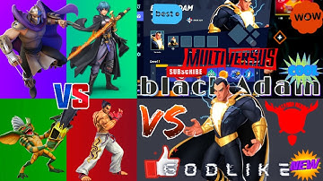 BLACK ADAM IS GODLIKE!! Multiversus Gameplay Part 7 And The Arcade Mode LOOKS GOOD!! and MOVESET!!