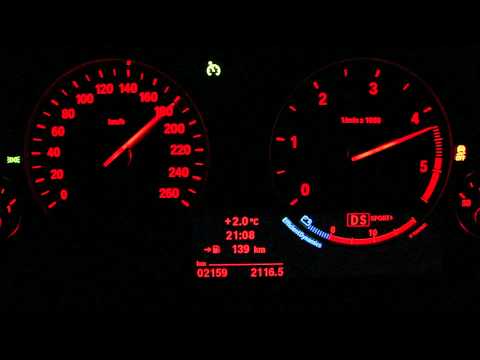 New BMW X3 xDrive 20d F25 (2011) 0-200 km/h acceleration