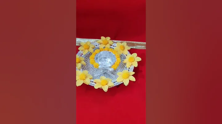 Haldi plate for wedding ceremony | Haldi plate | #shorts