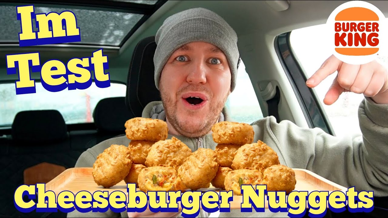 Burger King Cheeseburger Nuggets im Test YouTube