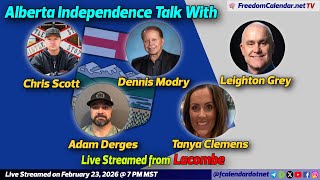 Full FreedomCalendar.net TV #086: Alberta Independence Talk with in Lacombe (LiveStream) News