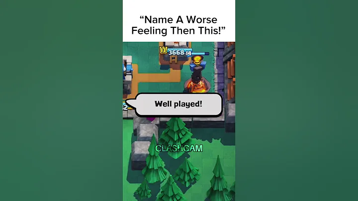 Name A Worse Feeling Then… #clashroyale #clashroyalememes #shorts #clashroyaleshorts Clash Royale