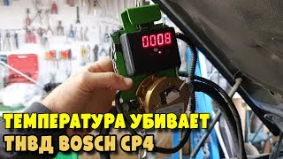 видео: Высокая температура топлива приводит к выходу из строя ТНВД Bosch CP4, Volkswagen Touareg 3.0D, engi картинка: Высокая температура топлива приводит к выходу из строя ТНВД Bosch CP4, Volkswagen Touareg 3.0D, engi