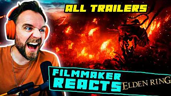 FILMMAKER REACTS: ELDEN RING ALL TRAILERS!