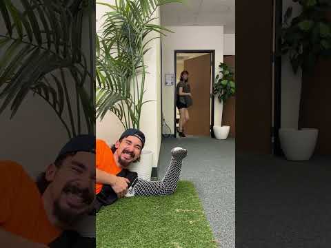 Man comes up with a fake snake prank idea #Shorts
