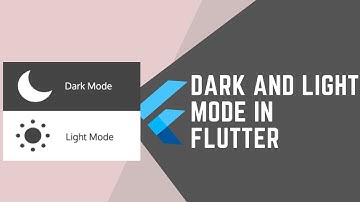 DARK AND LIGHT MODE IN FLUTTER APP DEVELOPMENT || JOOKATE