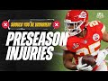 Fantasy Football Advice - Clyde Edwards-Helaire Injured! / NFL Injury Recap - Fantasy Football Draft