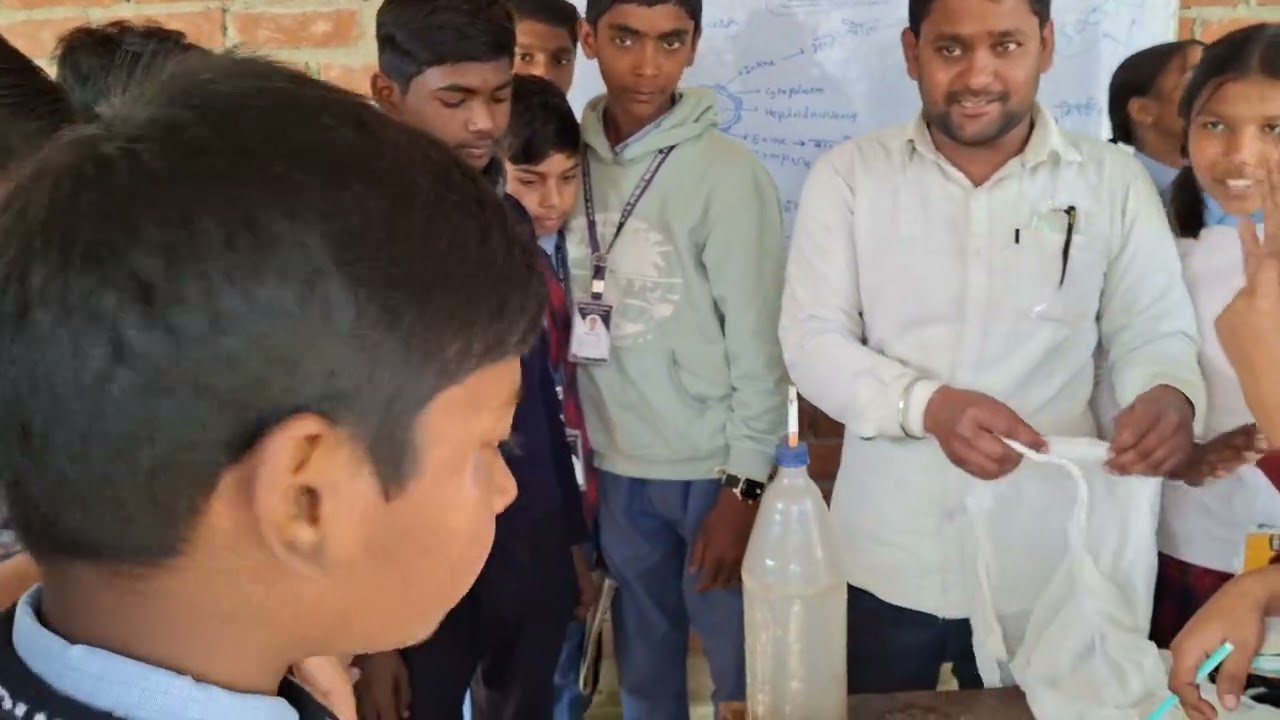 Smoking is injurious to health issues सिगरेट प्रयोग Smoking experiment M.B.S Public School Bahraich 