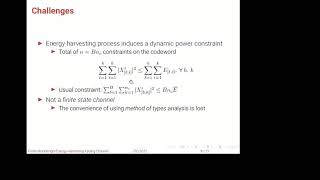 Second-order Rates for a Block Fading Channel with an Energy Harvesting Transmitter- Dr Deekshith PK