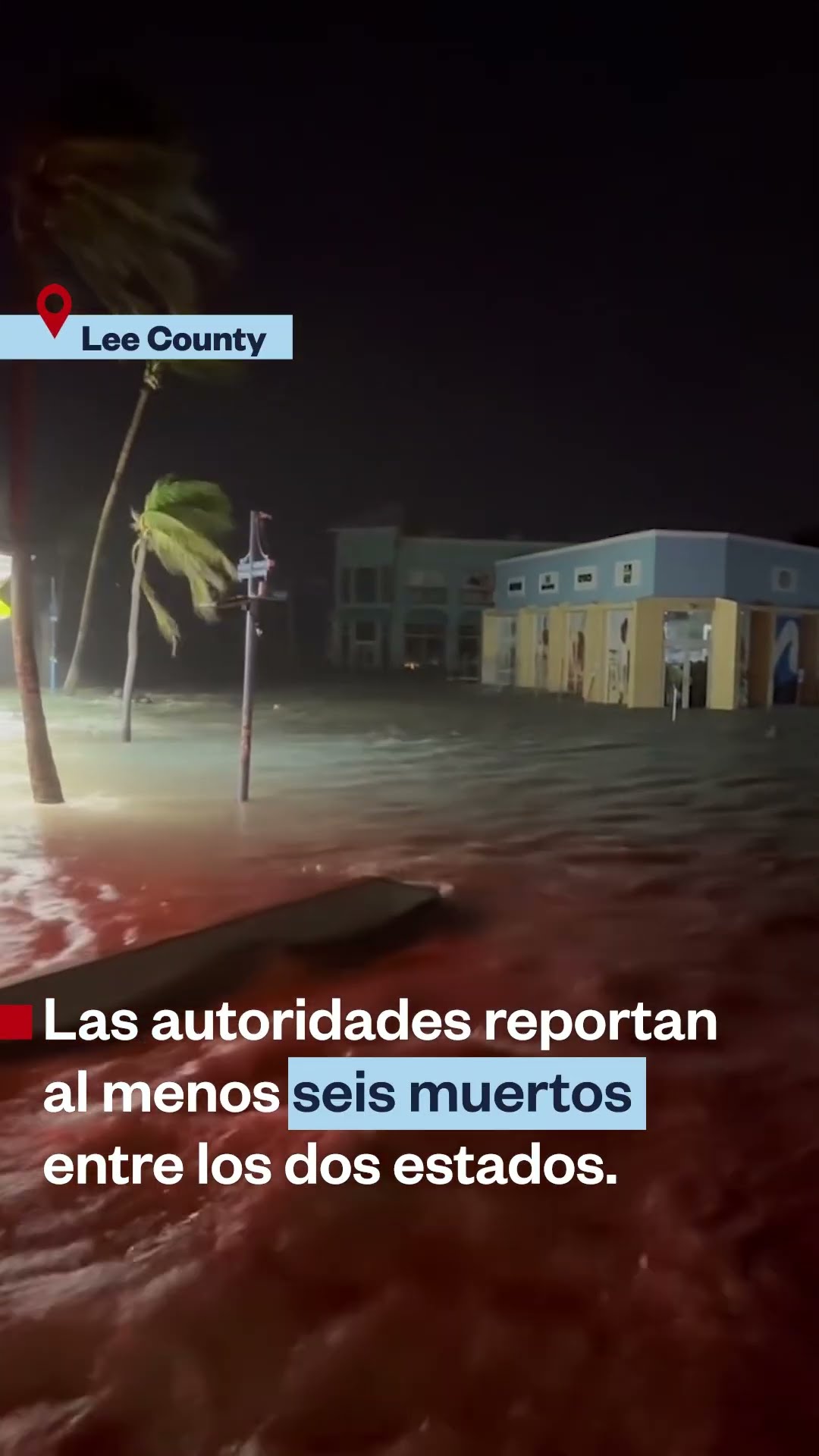 Imagenes de los estragos del paso de Helene por Florida | Noticias Telemundo