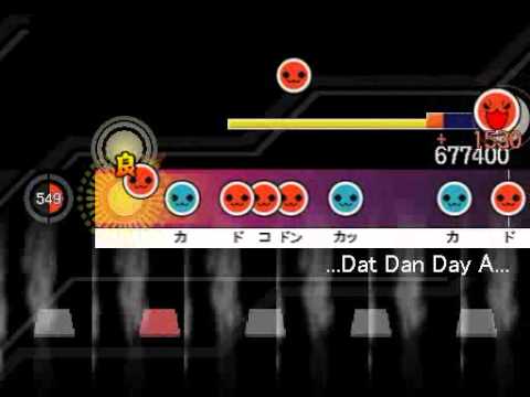 【太鼓さん次郎】...Dat Dan Day A...【創作譜面】
