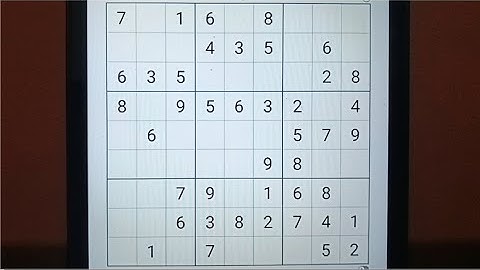 Sudoku Puzzle (2) : 28 / 11 / 2025 