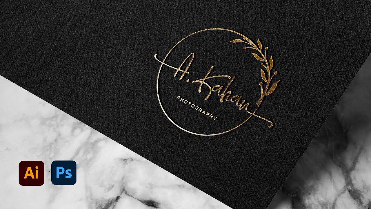 How to signature logo design illustrator cc 2021 how to signature