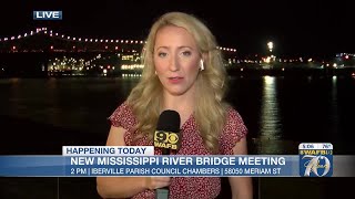Learn about the latest on the new Mississippi River bridge Sept. 25