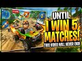 This video will never end until I become 1st in 5 matches.  #BB2