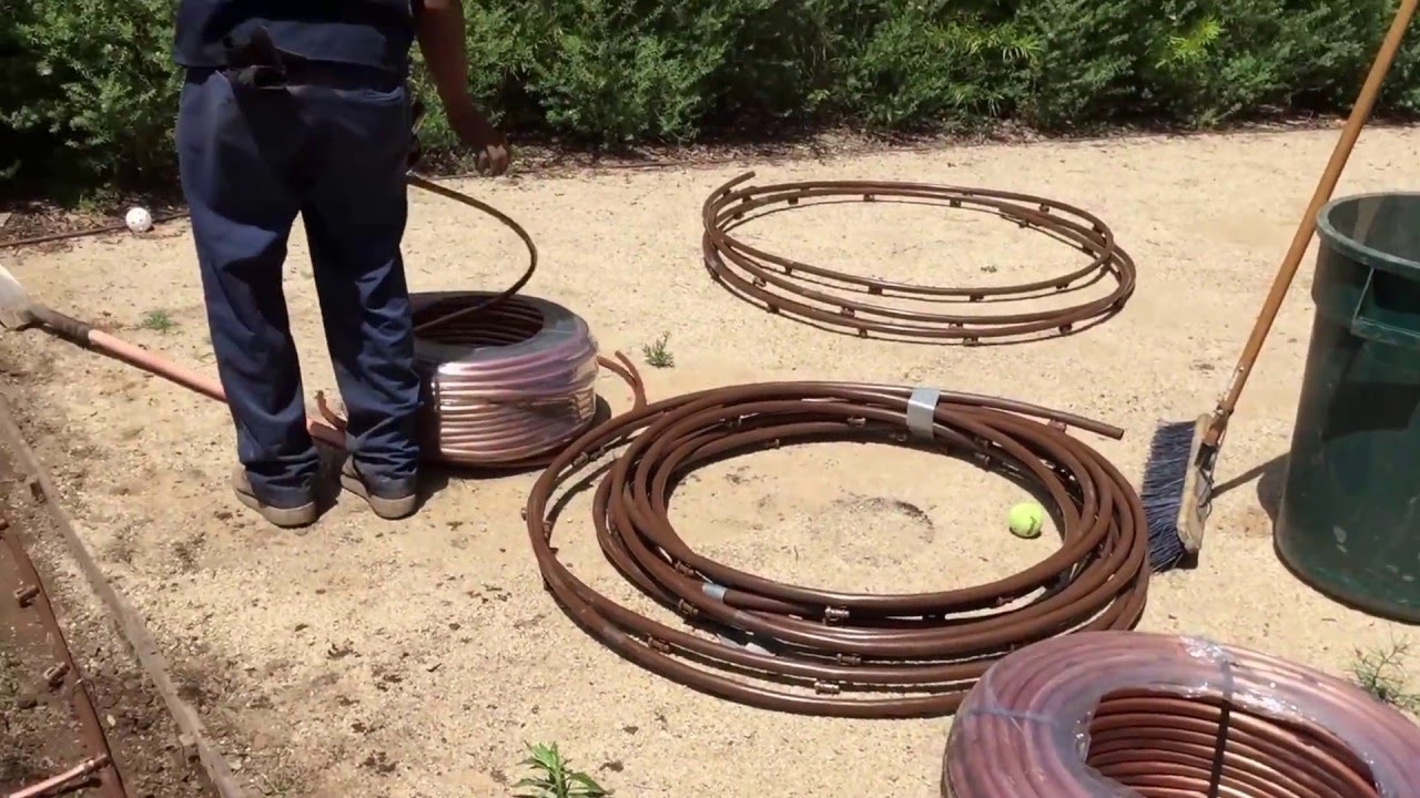 Installing Drip Irrigation for Lawn Enviroscape LA YouTube