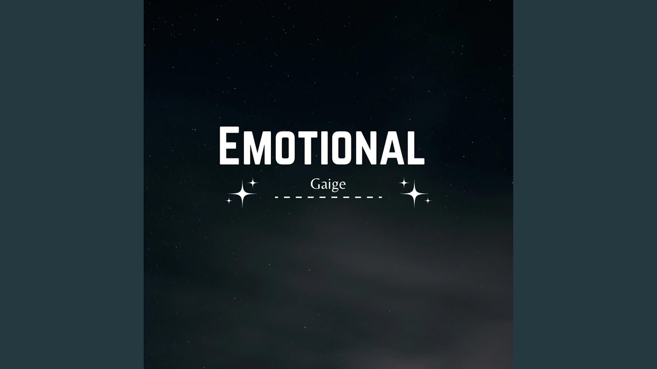 Watch Emotional on YouTube Watch Emotional on YouTube