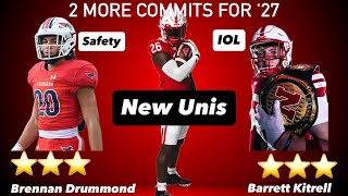 2 More Commits for Huskers!!! 2028 Prospects Offers - New Uniforms
