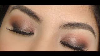 Fall 2013 Plum Brown makeup look