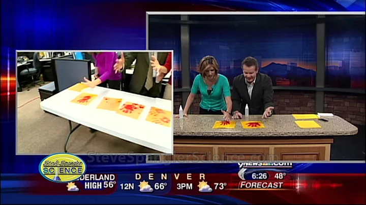 Bleeding Paper - Cool Halloween Science Experiment