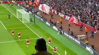 Saka goal for Arsenal 3-2 Liverpool