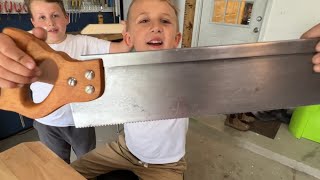 How to Restore a Vintage Miter Box Saw NOW!
