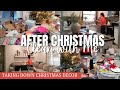 After Christmas clean with me | Taking Christmas decor down | Speed cleaning | Undecorate with me