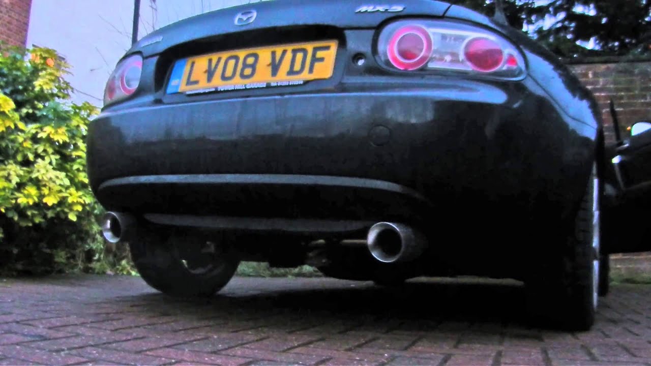 Cobalt MX5 NC / Mk3 Exhaust from Moss YouTube
