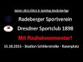 Radeberger sv  dresdner sc 1898 12 15102011