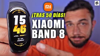 La MÁS PERFECTA!🥇XIAOMI BAND 8 | REVIEW tras 50 DÍAS de USO