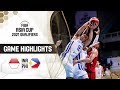 Indonesia v Philippines - Highlights - FIBA Asia Cup 2021 - Qualifiers