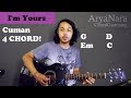 Chord gampang im yours  jason mraz by arya nara tutorial gitar untuk pemula