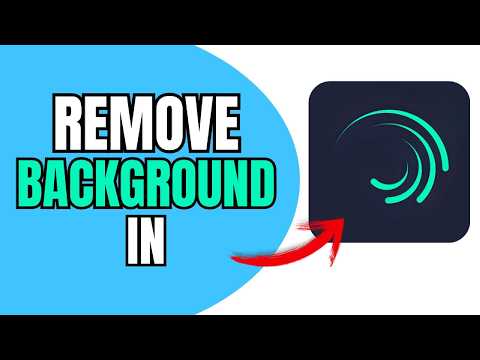 HOW TO REMOVE BACKGROUND IN ALIGHT MOTION 2026