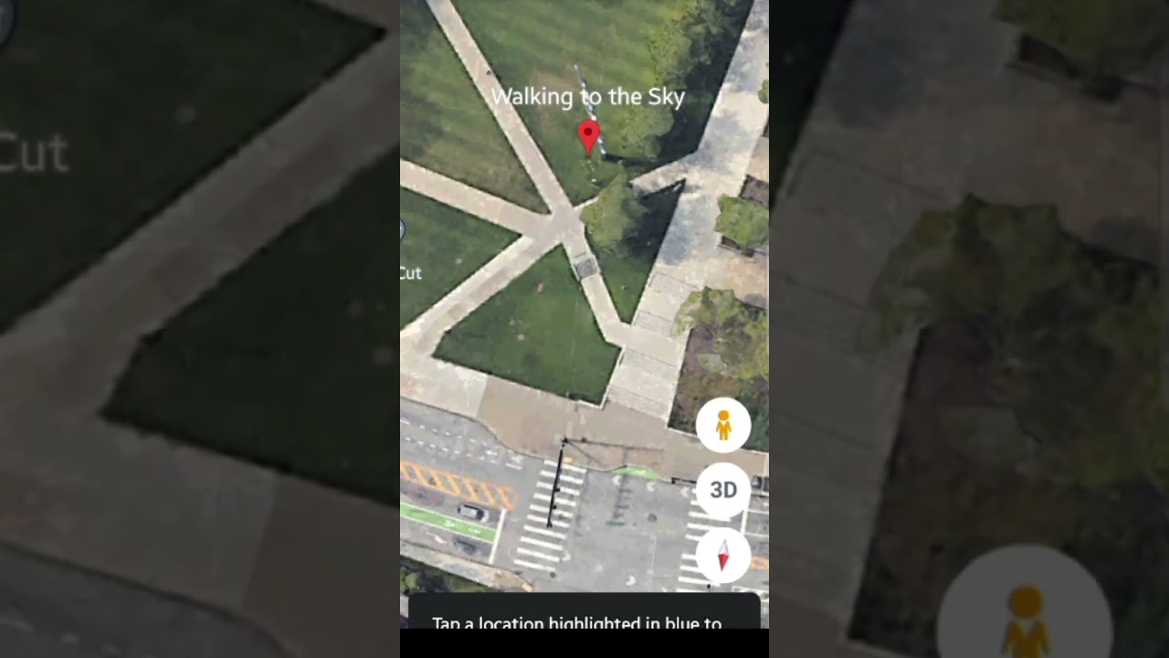 I found walking to sky