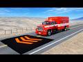 Ambulance vs Random Cars 550+ KM/H Top Speed Crash Test – Crazy Results! | BeamNG.drive