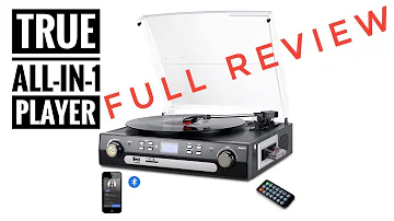 All-in-One: A Tech Review πΌ DigitNow Bluetooth Record Player with Cassette 2023 π―π