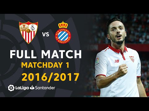 Sevilla FC vs RCD Espanyol (6-4) J01 2016/2017 - FULL MATCH