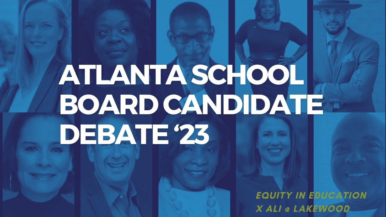 Atlanta School Board Candidate Debate w/ Dr. Rashad Richey YouTube