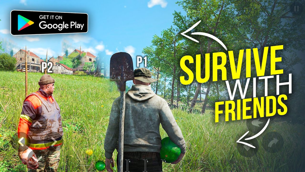 10 Best OPEN WORLD SURVIVAL MULTIPLAYER games for Android and iOS! [Play  with Friends] 