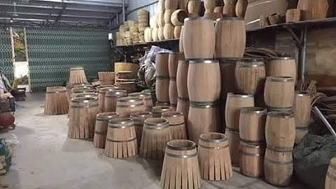 cách lắp vòi thùng ngâm rượu gỗ sồi Nga- CSSX Thùng ngâm rượu gỗ sồi Nga Tại Việt Nam