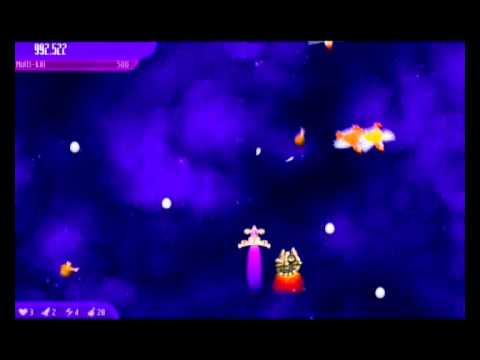 Chicken Invaders 4 ATI 5670 Gameplay