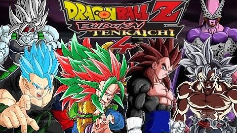 Best Goku and Vegeta in Dragon Ball Z Tenkaichi Tag Team mod Multiverse with permanent menu