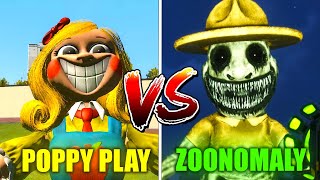 *Poppy Playtime & Zoonomaly Monsters* Jumpscares in Garry`s Mod Game Huggy Wuggy, Zookeeper Gameplay