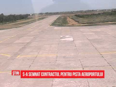 S-a semnat contractul pentru pista Aeroportului