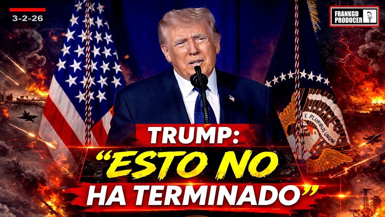 🚨 ÚLTIMA HORA: TRUMP ACTUALIZA la OFENSIVA en IRÁN