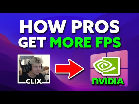 How PROS Get More FPS With These Nvidia Settings!
