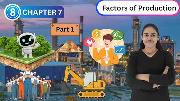 Introduction to Factors of Production | Class 8 Social Science Chapter 7  Part 1 |CBSE 2025-26