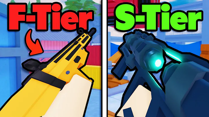 The ULTIMATE Roblox Rivals GUN TIER LIST.. (UPDATED)