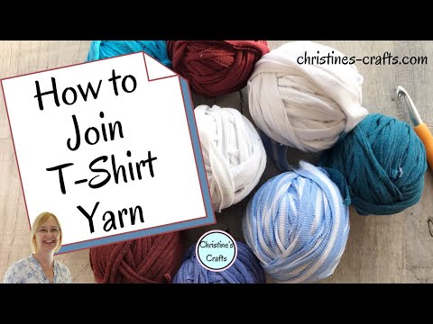 How to make T-Shirt Yarn using the Whole Shirt in a Continuous Strand 