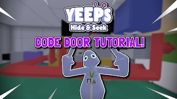 How to Make a WORKING Code Door in Yeeps!